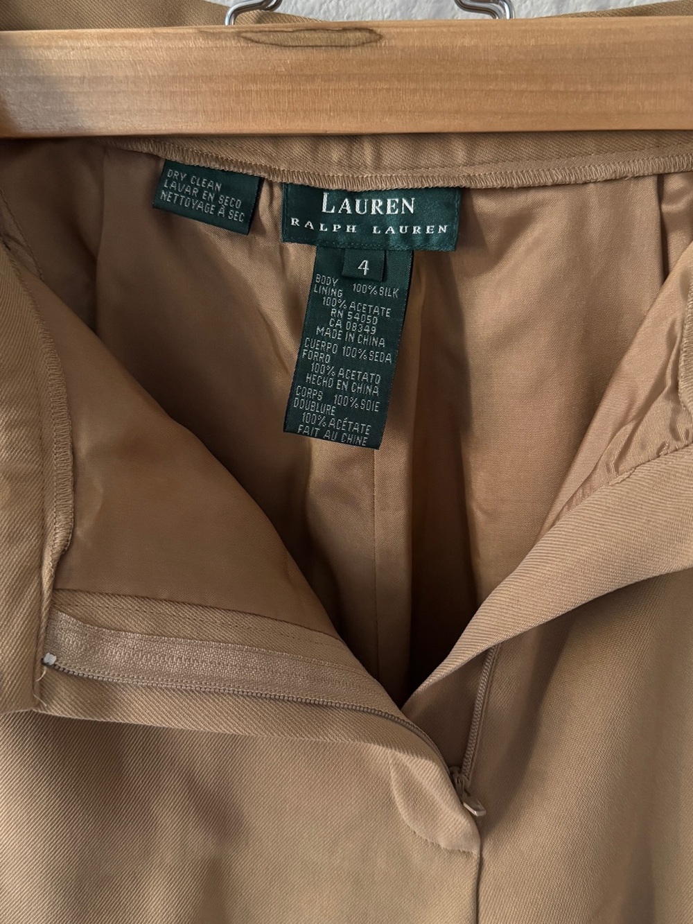 Lauren Ralph Lauren Silk Trouser Pants